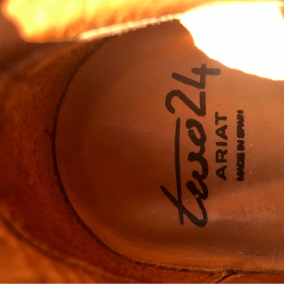 Ariat Western Cowboy Booties With Fringe Sz 7 - Picture 2 of 6